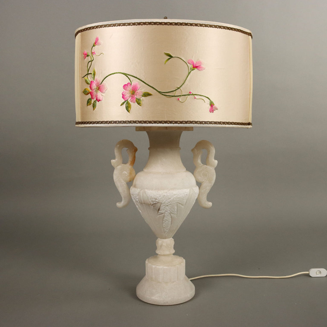 Antique Table Lamp Alabaster Italy XX Century - Italy, XX Century | Antiques  Lighting