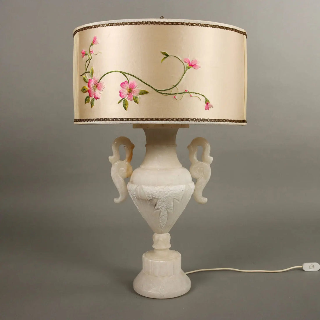 Antique Table Lamp Alabaster Italy XX Century - Italy, XX Century | Antiques | Lighting