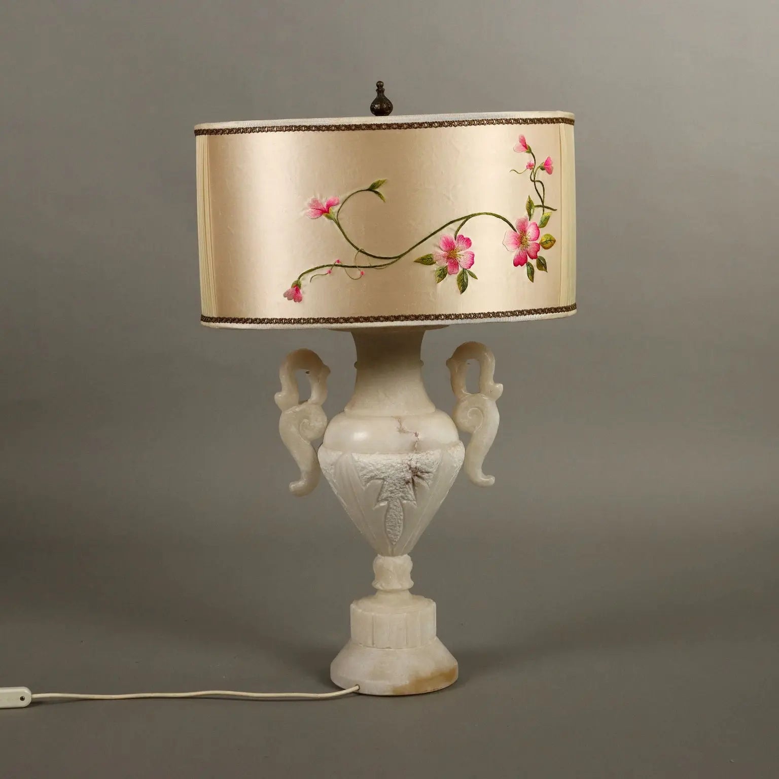 Antique Table Lamp Alabaster Italy XX Century - Italy, XX Century | Antiques | Lighting