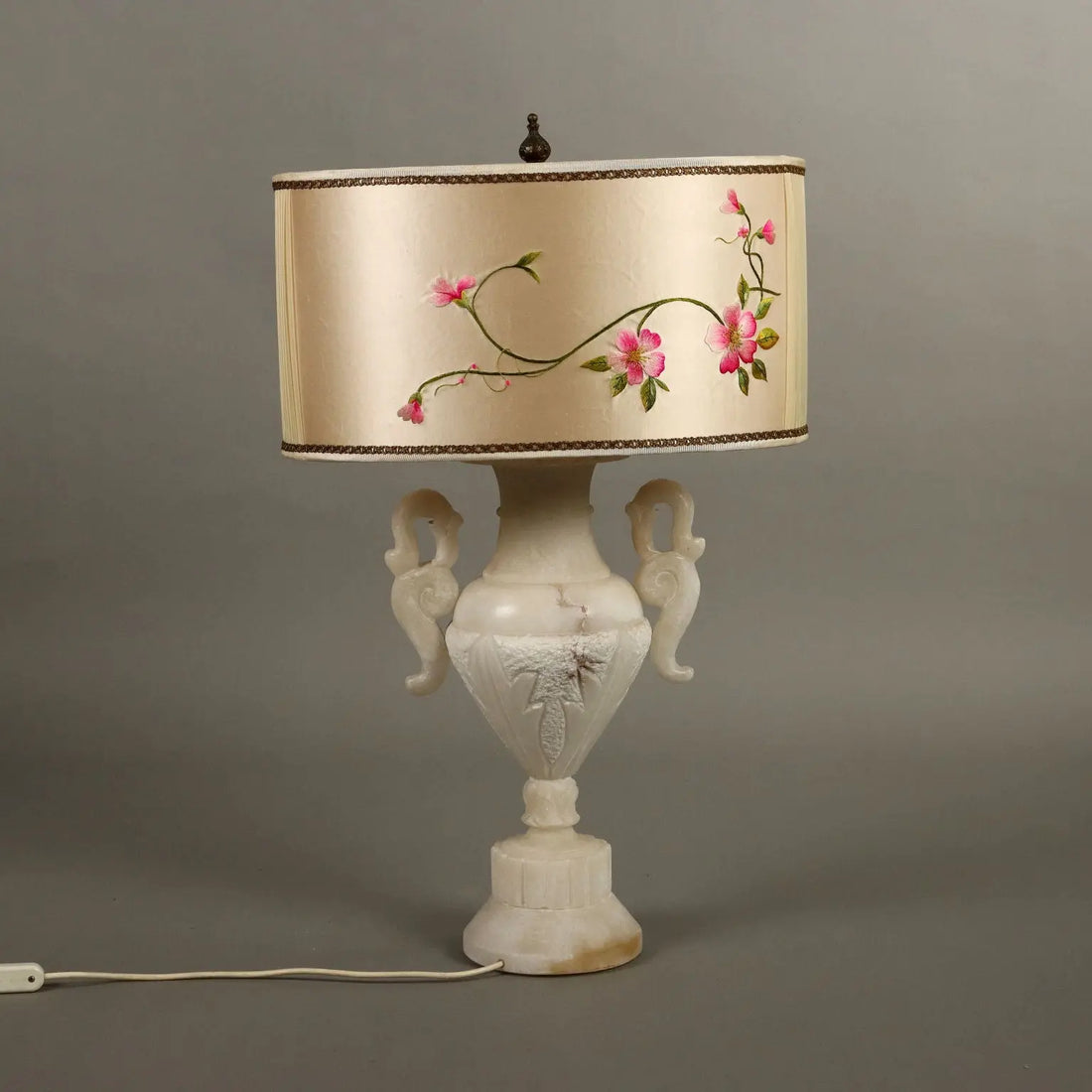 Antique Table Lamp Alabaster Italy XX Century - Italy, XX Century | Antiques | Lighting