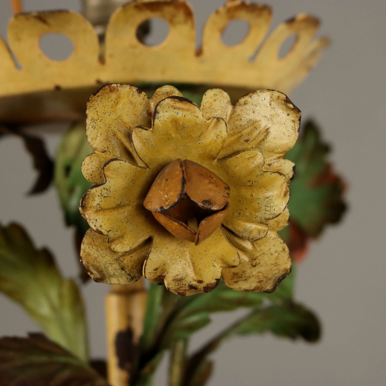 Antique Candlestick Wrought Iron Italy XX Century - Italy, XX Century | Antiques  Lighting