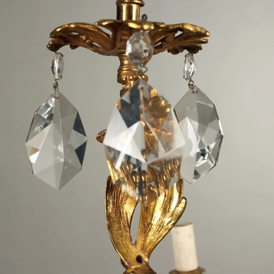 Antique Chandelier Rococo Style Gilded Bronze XX Century - France, Early XX Century | Antiques | Lighting