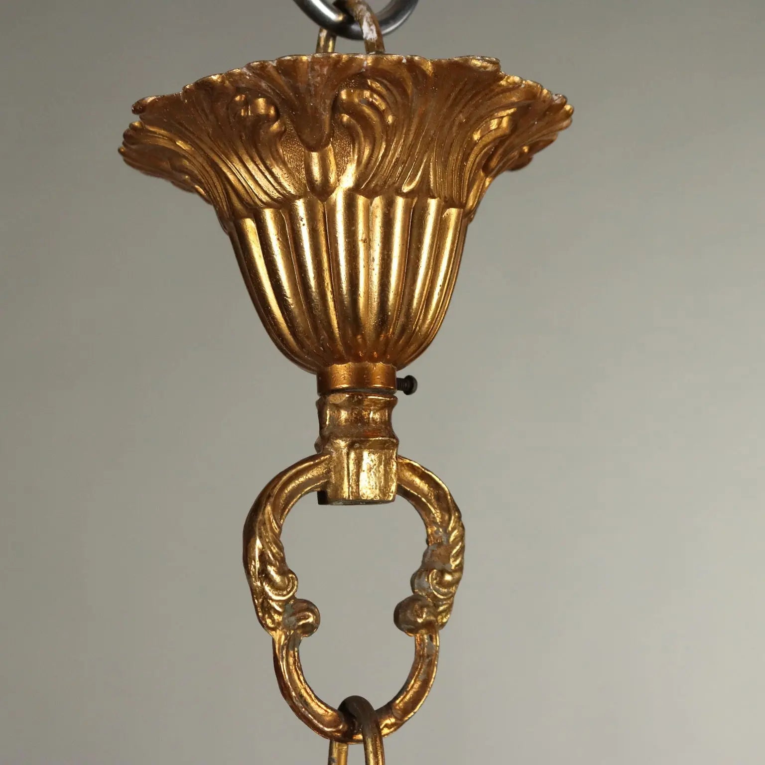 Antique Chandelier Rococo Style Gilded Bronze XX Century - France, Early XX Century | Antiques | Lighting