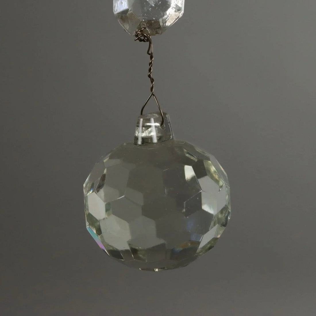 Antique Chandelier Metal Glass Italy XX Century - Italy, Early XX Century | Antiques | Lighting