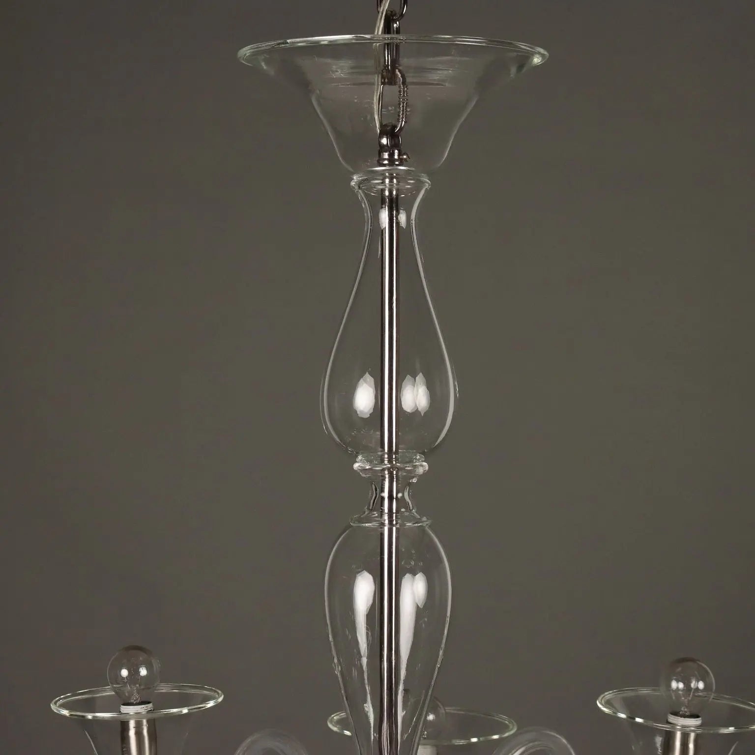 Antique Venetian Chandelier Blown Glass Italy XX Century - Italy, XX Century | Antiques | Lighting