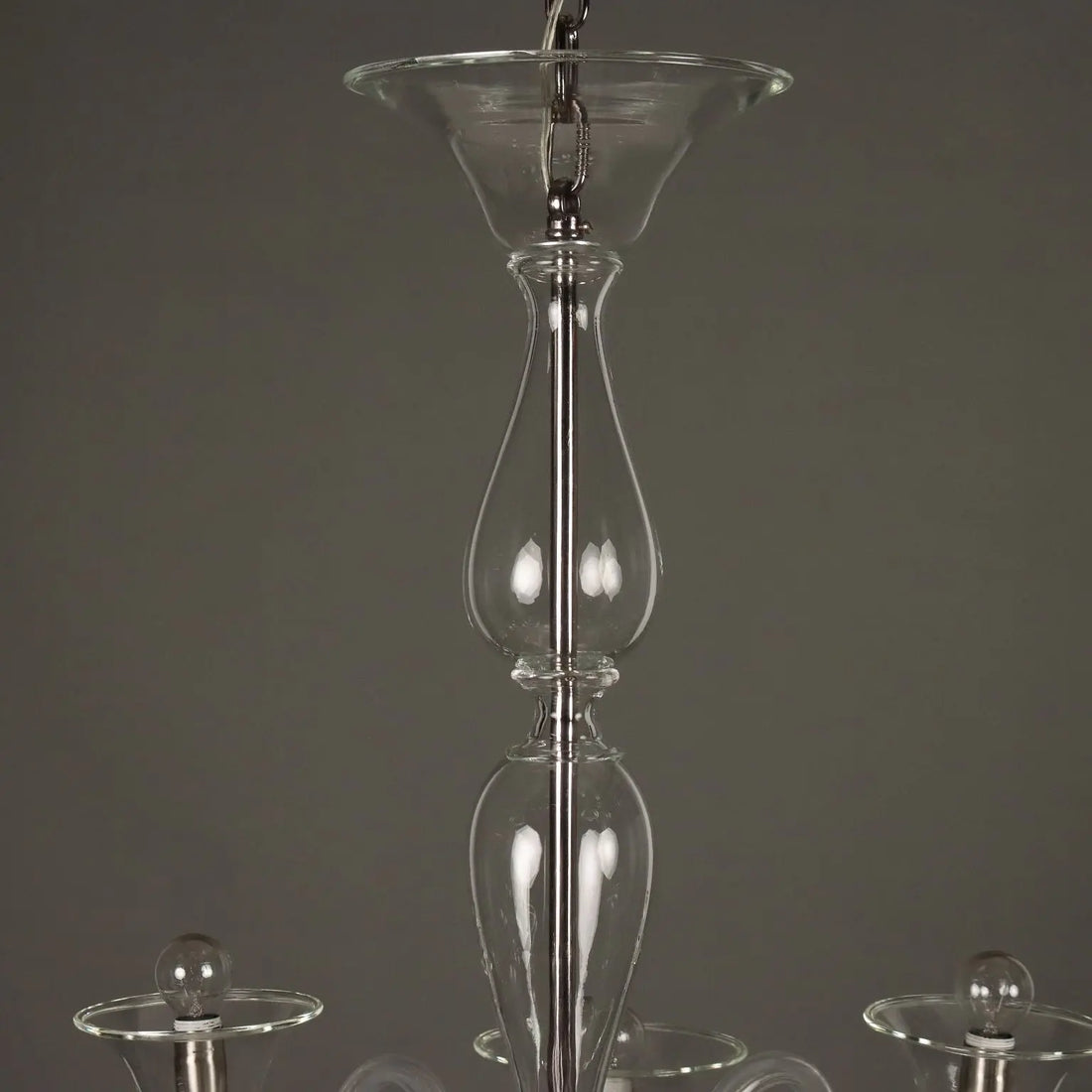 Antique Venetian Chandelier Blown Glass Italy XX Century - Italy, XX Century | Antiques | Lighting