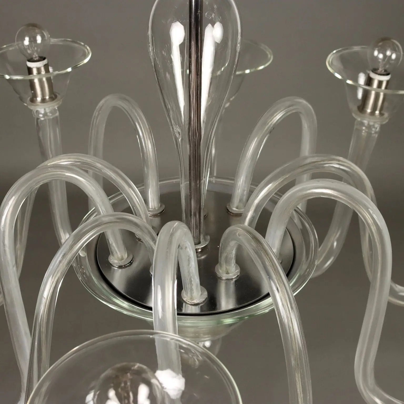 Antique Venetian Chandelier Blown Glass Italy XX Century - Italy, XX Century | Antiques | Lighting