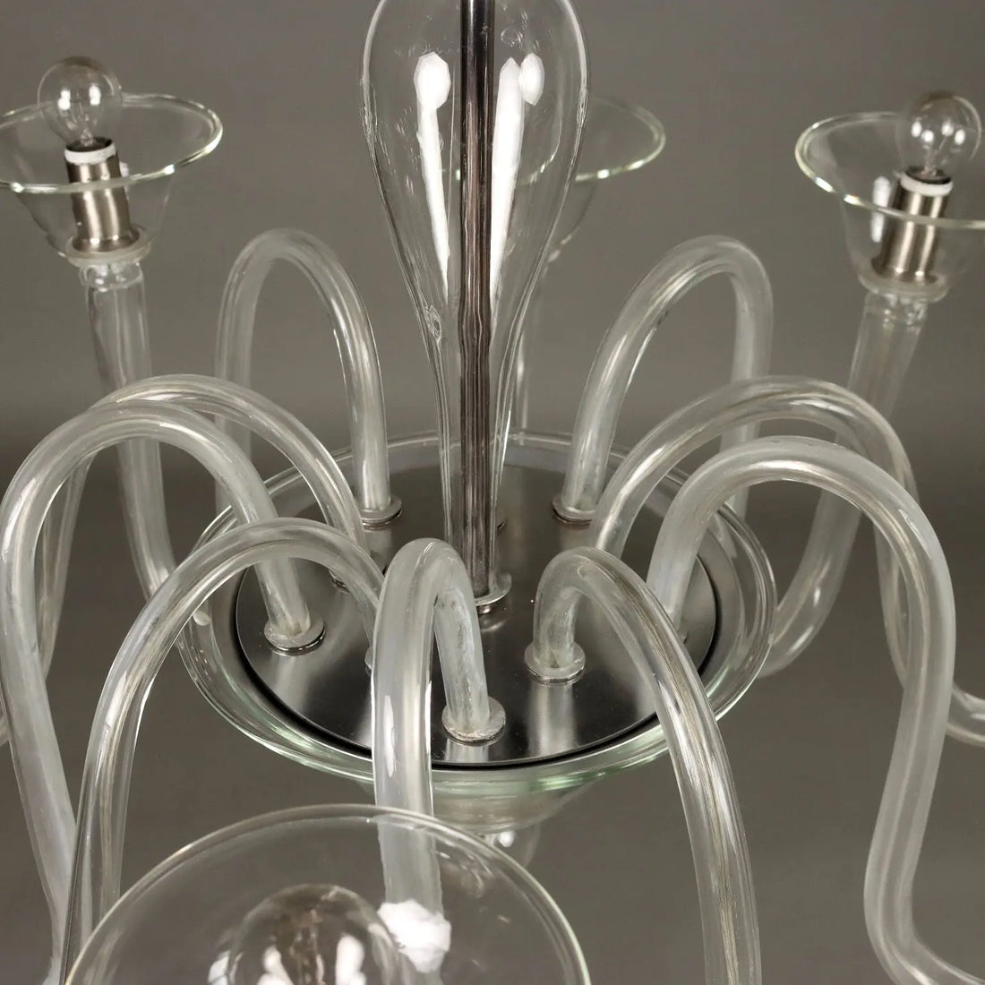 Antique Venetian Chandelier Blown Glass Italy XX Century - Italy, XX Century | Antiques | Lighting