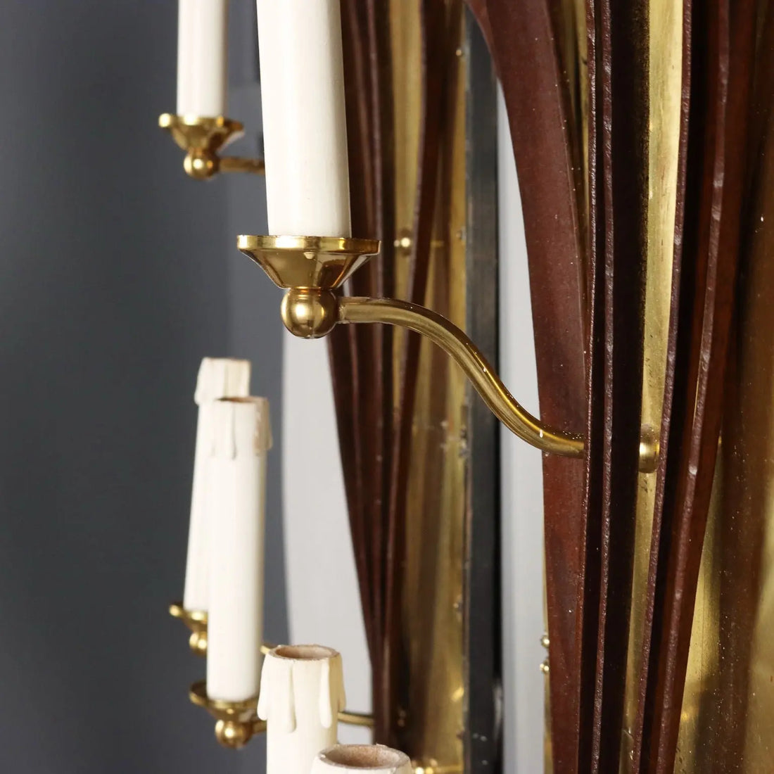 Antique Wall Lamps 3 Lights Wrought Iron Italy XX Century - Italy, Mid XX Century | Antiques | Lighting