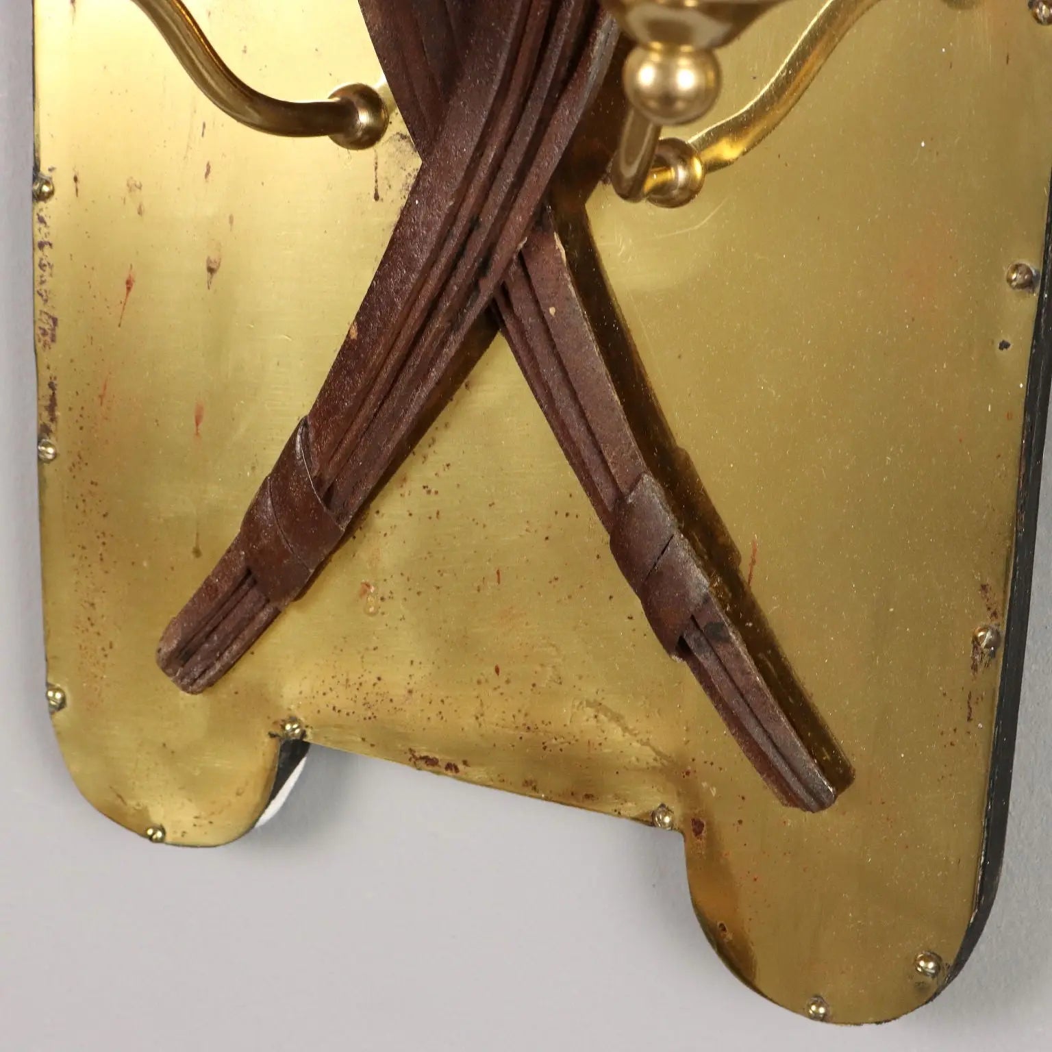 Antique Wall Lamps 3 Lights Wrought Iron Italy XX Century - Italy, Mid XX Century | Antiques | Lighting