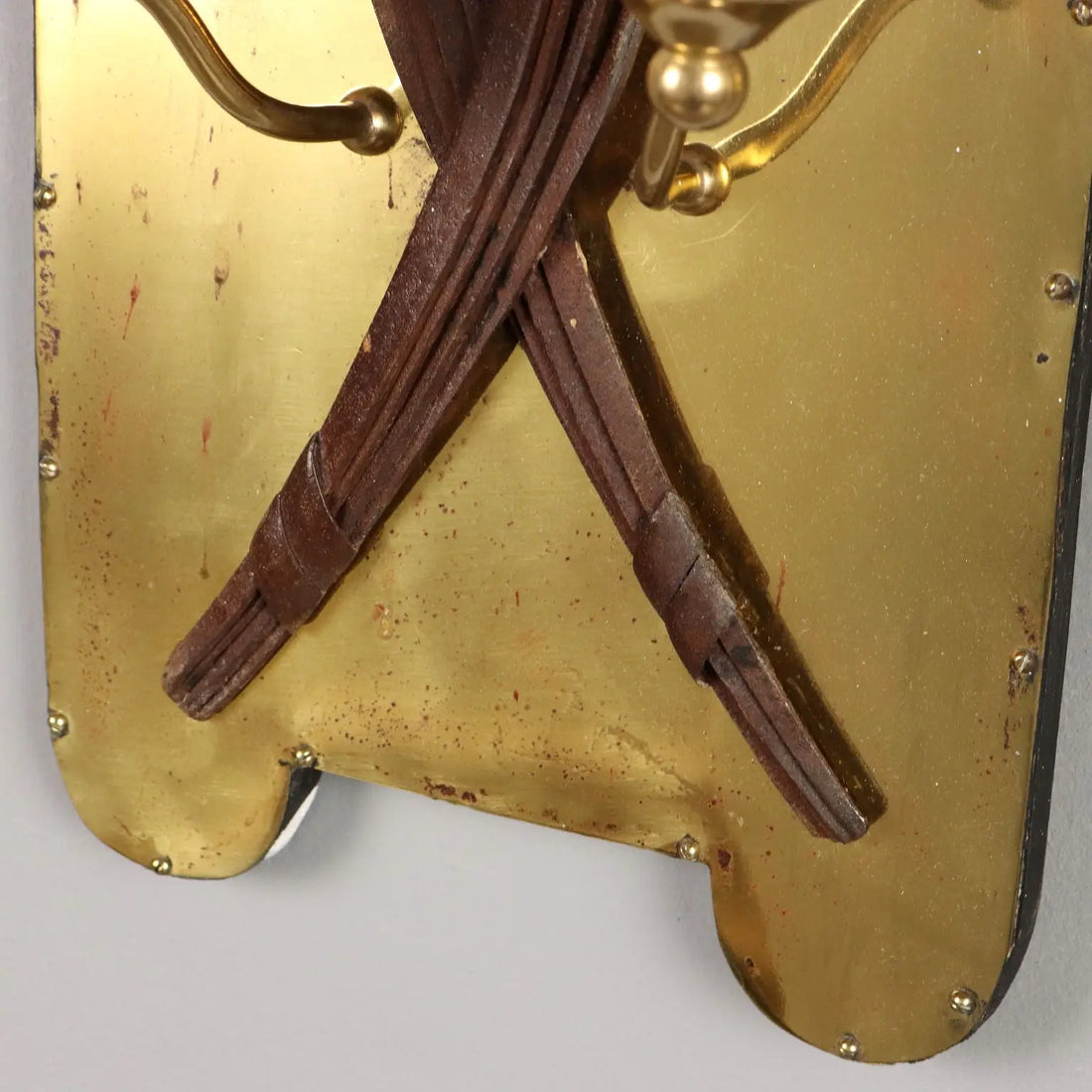 Antique Wall Lamps 3 Lights Wrought Iron Italy XX Century - Italy, Mid XX Century | Antiques | Lighting
