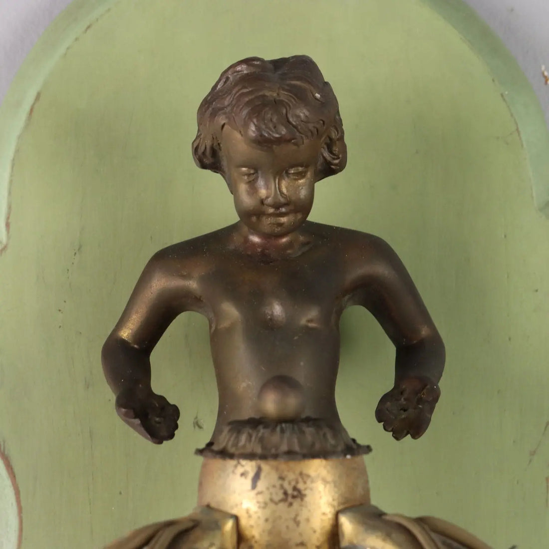 Antique Wall Lamp Gilded Metal Bronze Italy XX Century - Italy | Antiques | Lighting