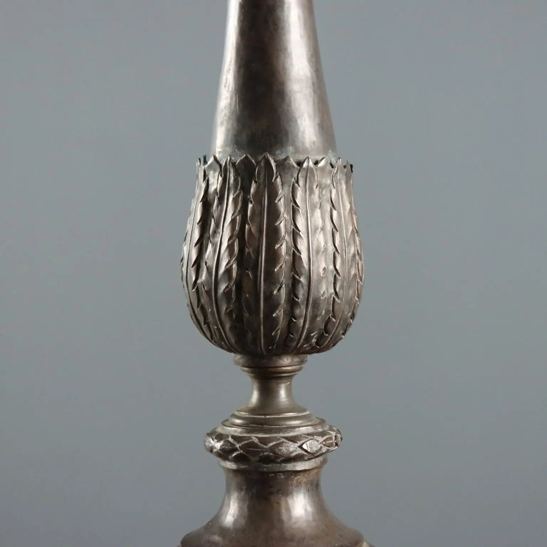 Antique Candelabra Iron Wood Italy XIX Century - Italy | Antiques | Lighting