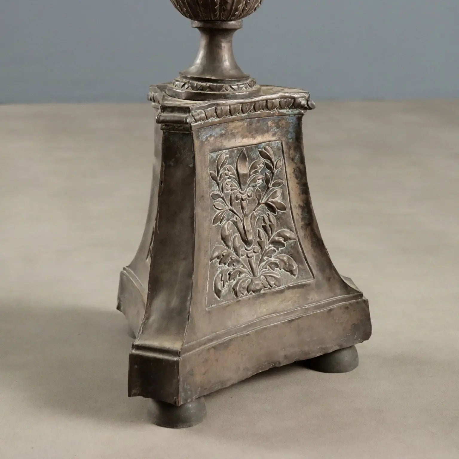Antique Candelabra Iron Wood Italy XIX Century - Italy | Antiques | Lighting