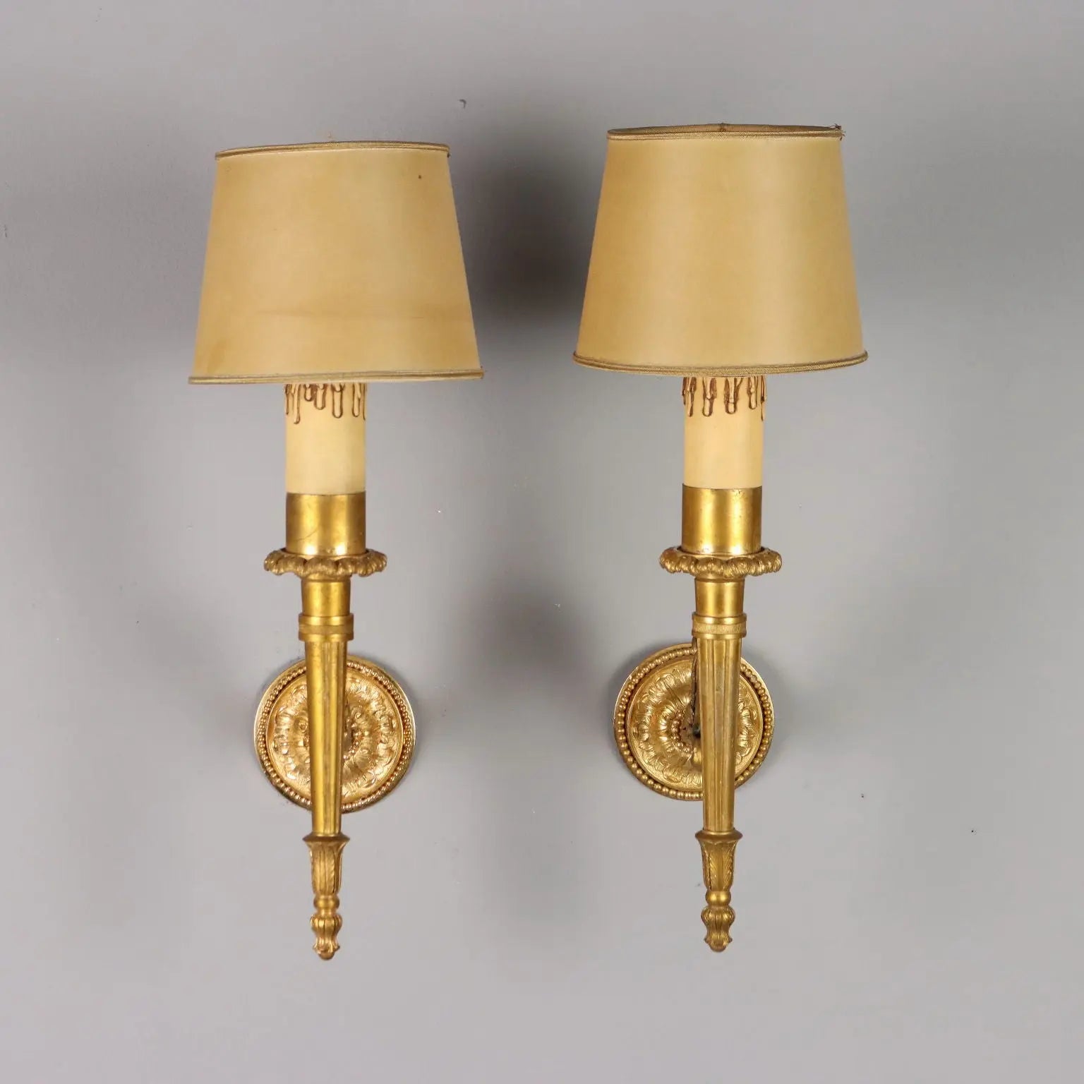 Antique Wall Lamps Neoclassical Style Bronze Italy XIX Century - Italy, XX Century | Antiques | Lighting
