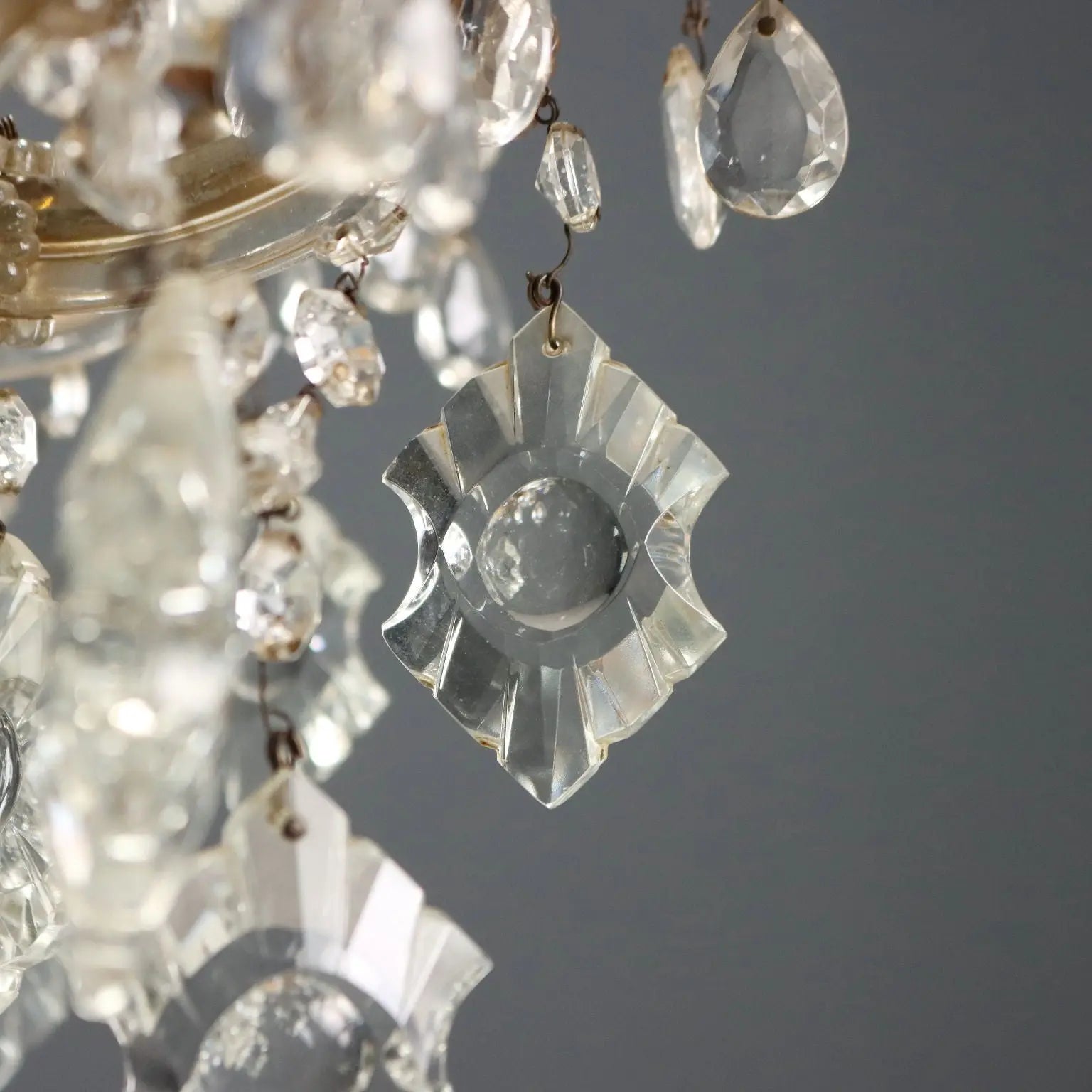 Antique Chandelier Maria Theresa Style 24 Lights Italy XX Century - Italy, Early XX Century | Antiques | Lighting