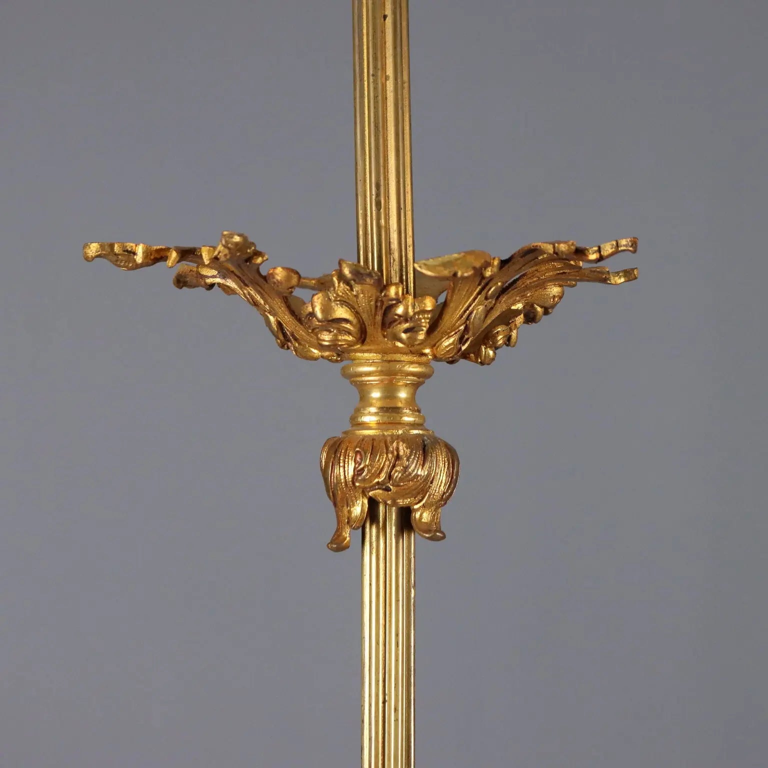 Antique Chandelier Gilded Bronze 3 Lights Italy XX Century - Italy, XX Century | Antiques | Lighting