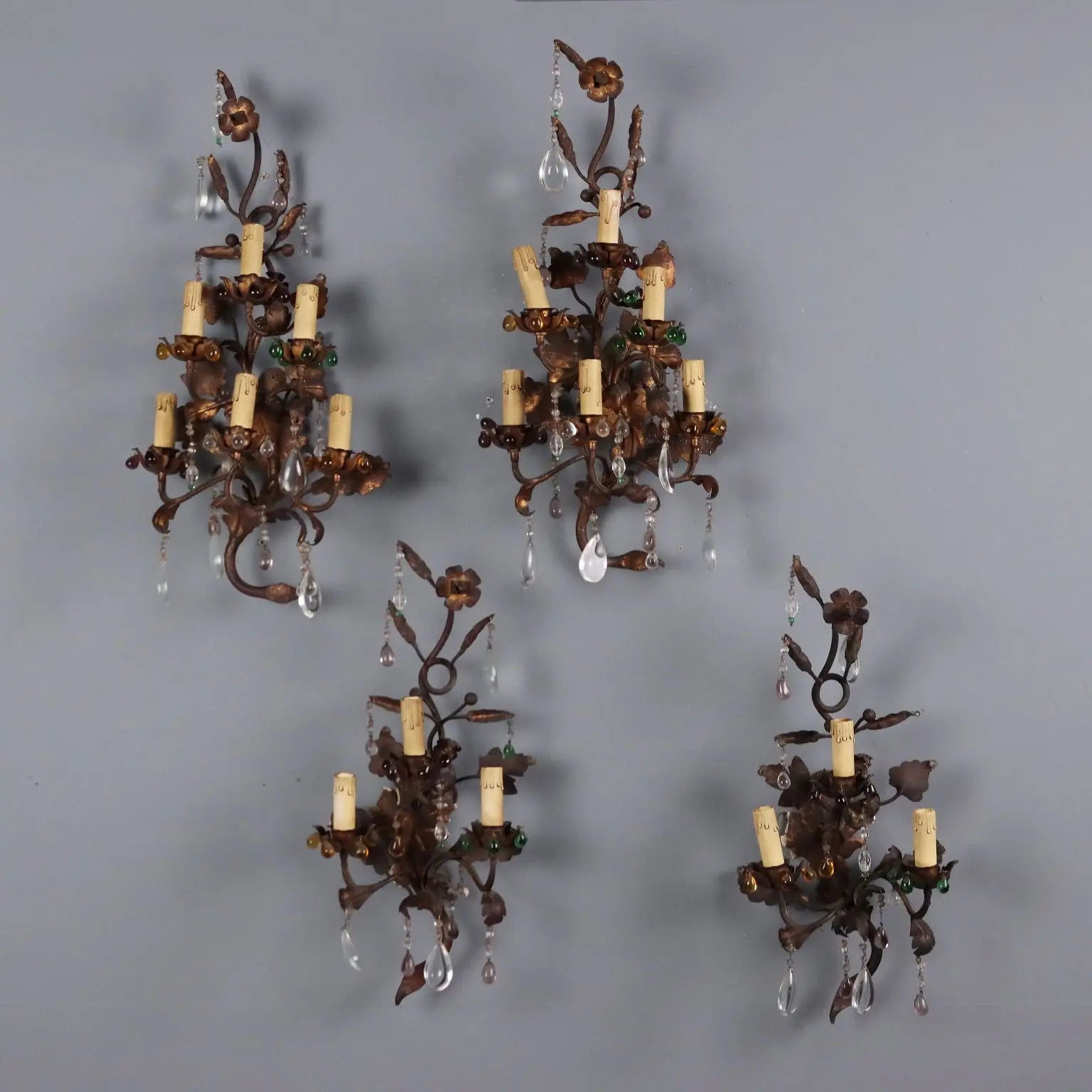 Iron and Gilt Sheet Appliques - Late 19th Century