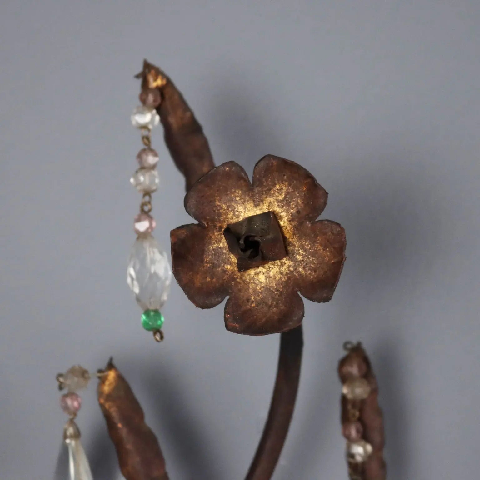 Iron and Gilt Sheet Appliques - Late 19th Century