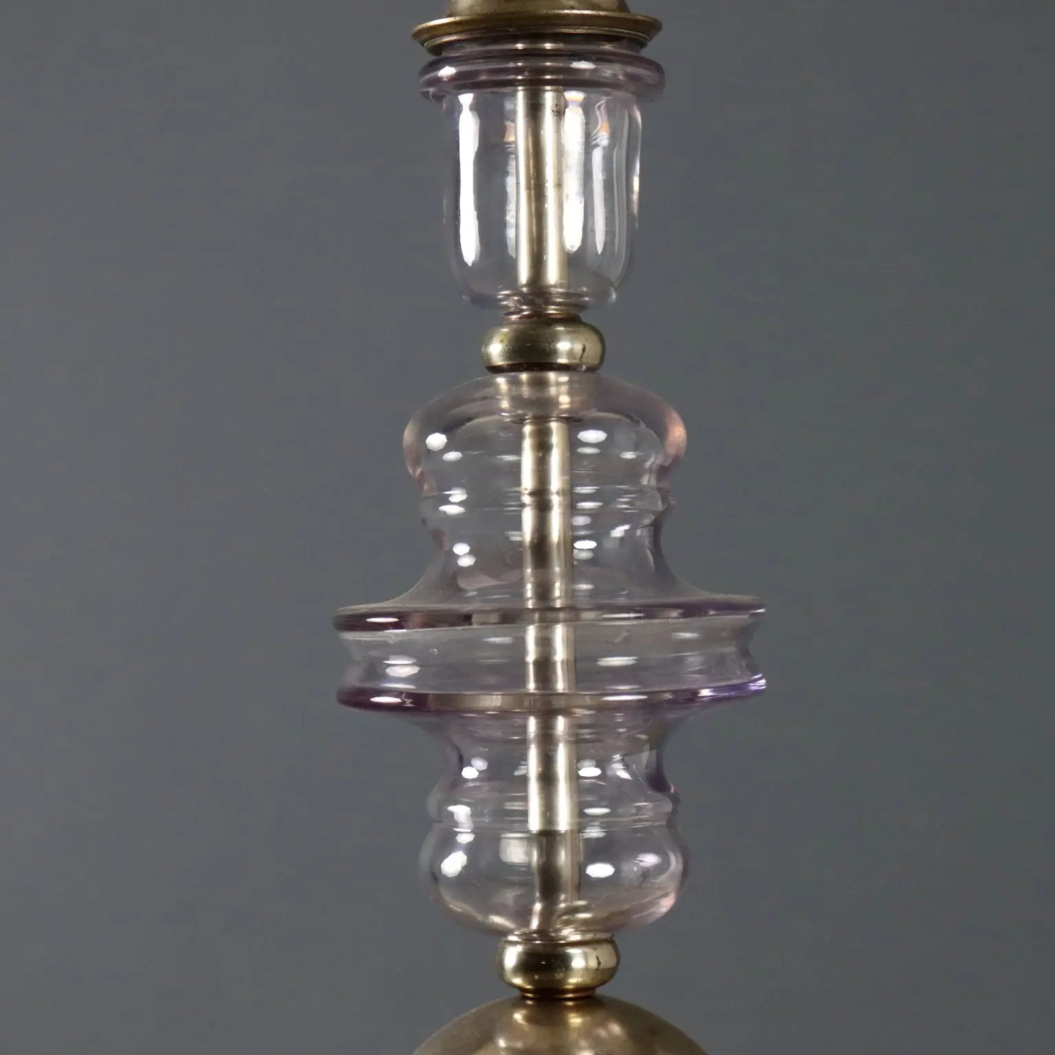 Venetian Blown Glass Chandelier, 20th Century