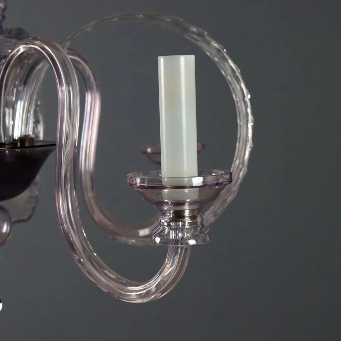 Venetian Blown Glass Chandelier, 20th Century