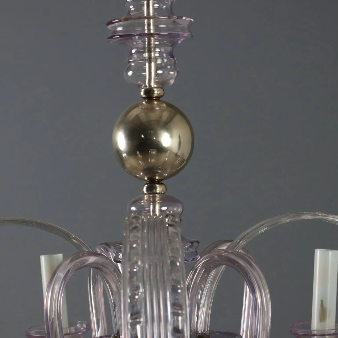 Venetian Blown Glass Chandelier, 20th Century