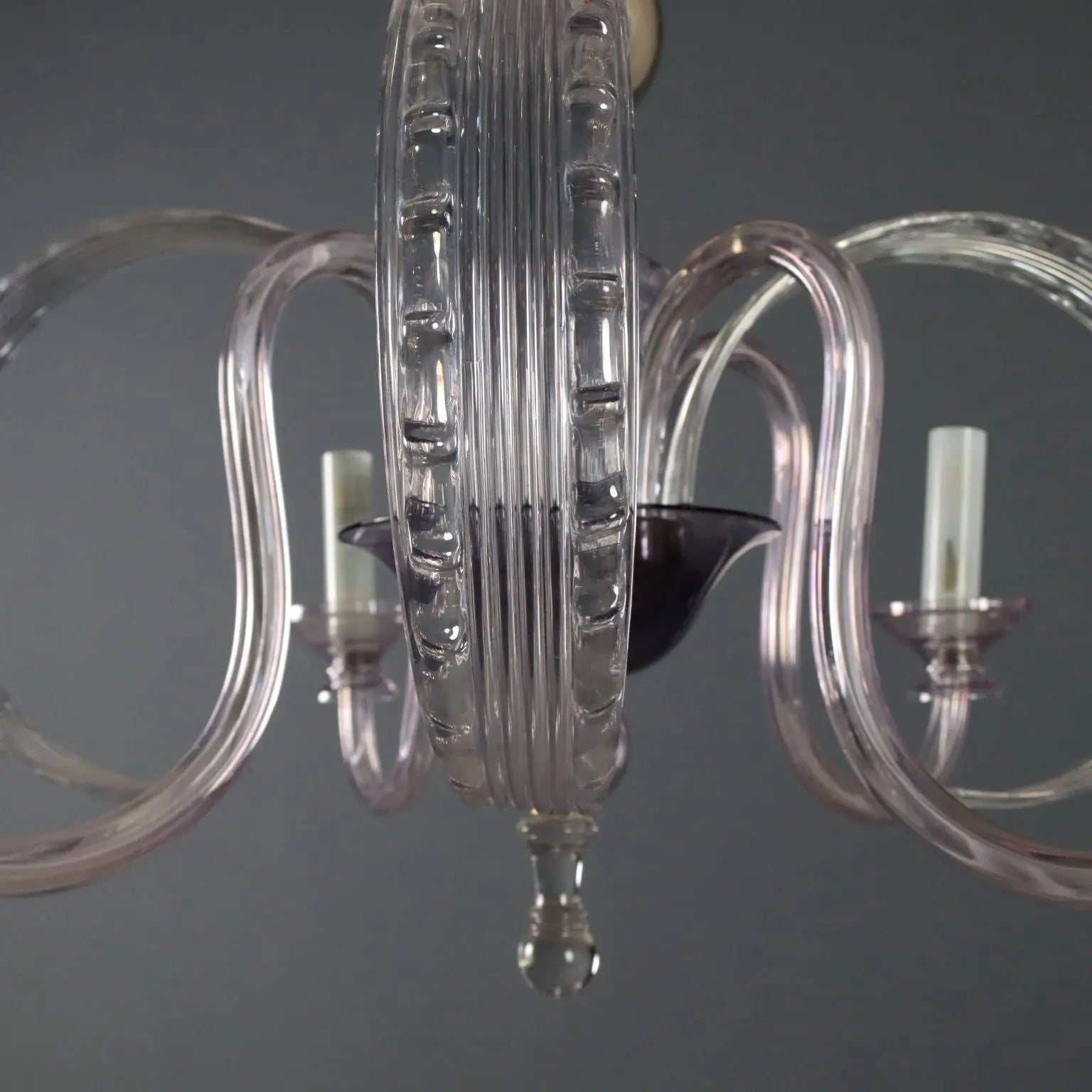 Venetian Blown Glass Chandelier, 20th Century