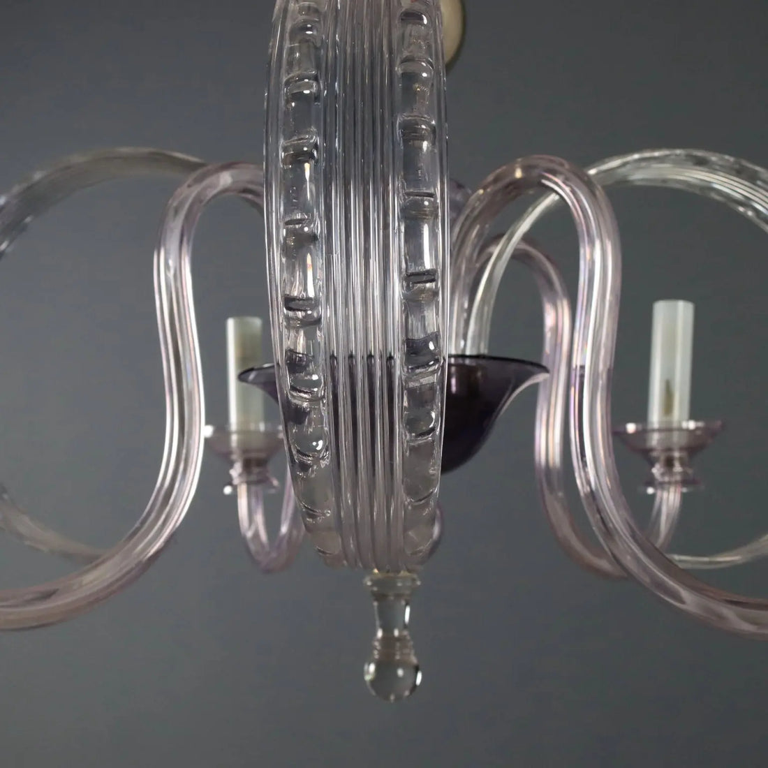 Venetian Blown Glass Chandelier, 20th Century
