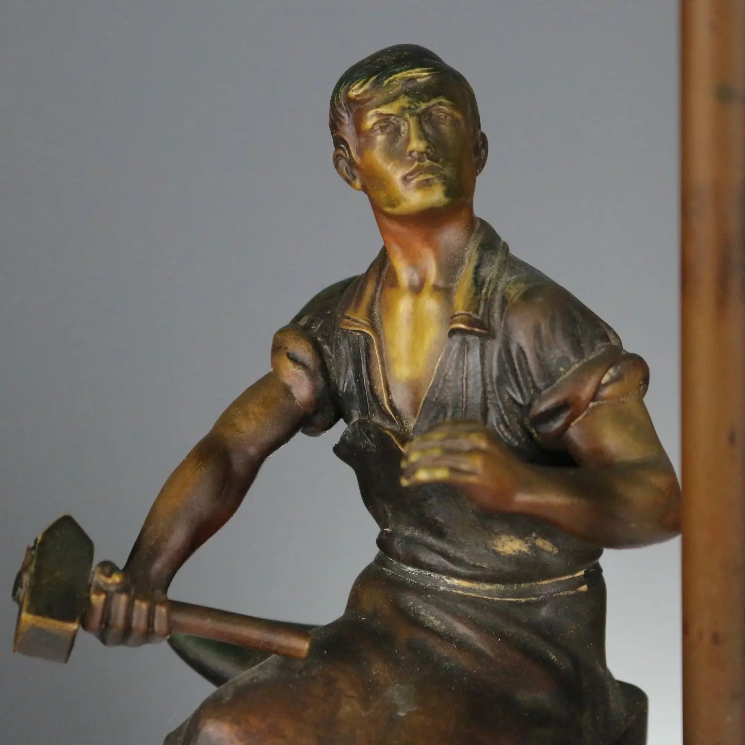 Antique Sculpture Transformed into a Lamp Otto Schmidt-Hofer '900