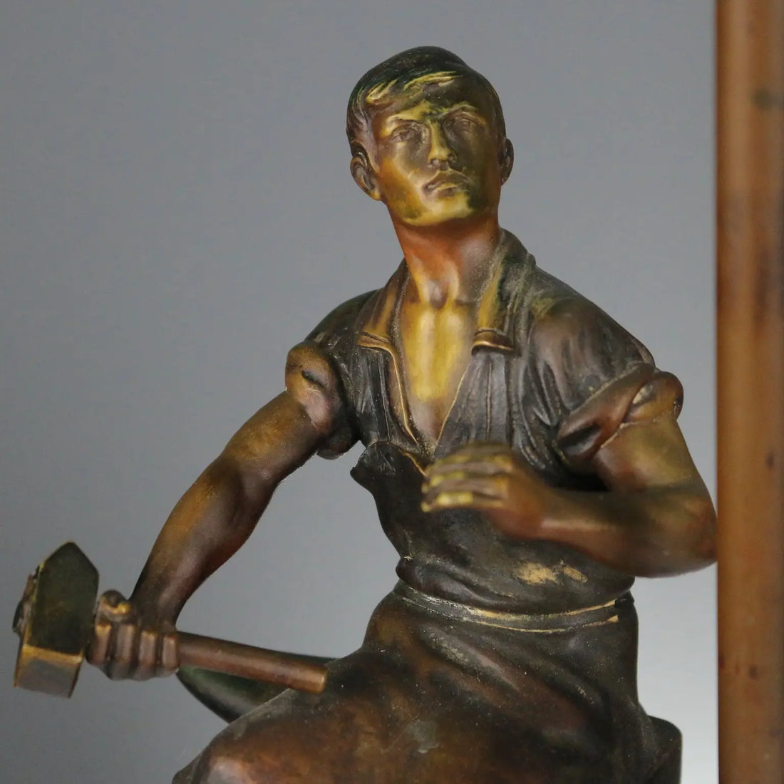 Antique Sculpture Transformed into a Lamp Otto Schmidt-Hofer '900