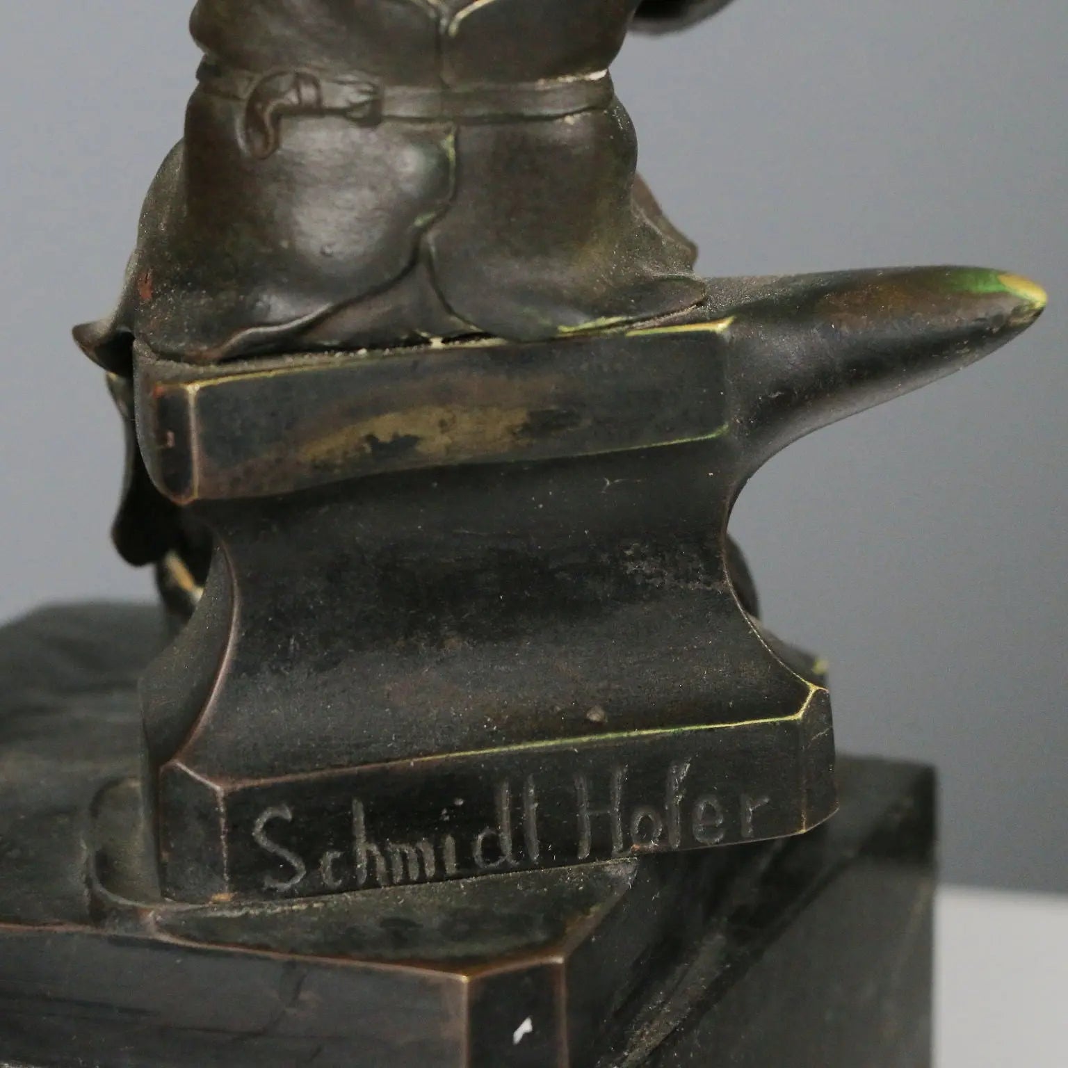Antique Sculpture Transformed into a Lamp Otto Schmidt-Hofer '900