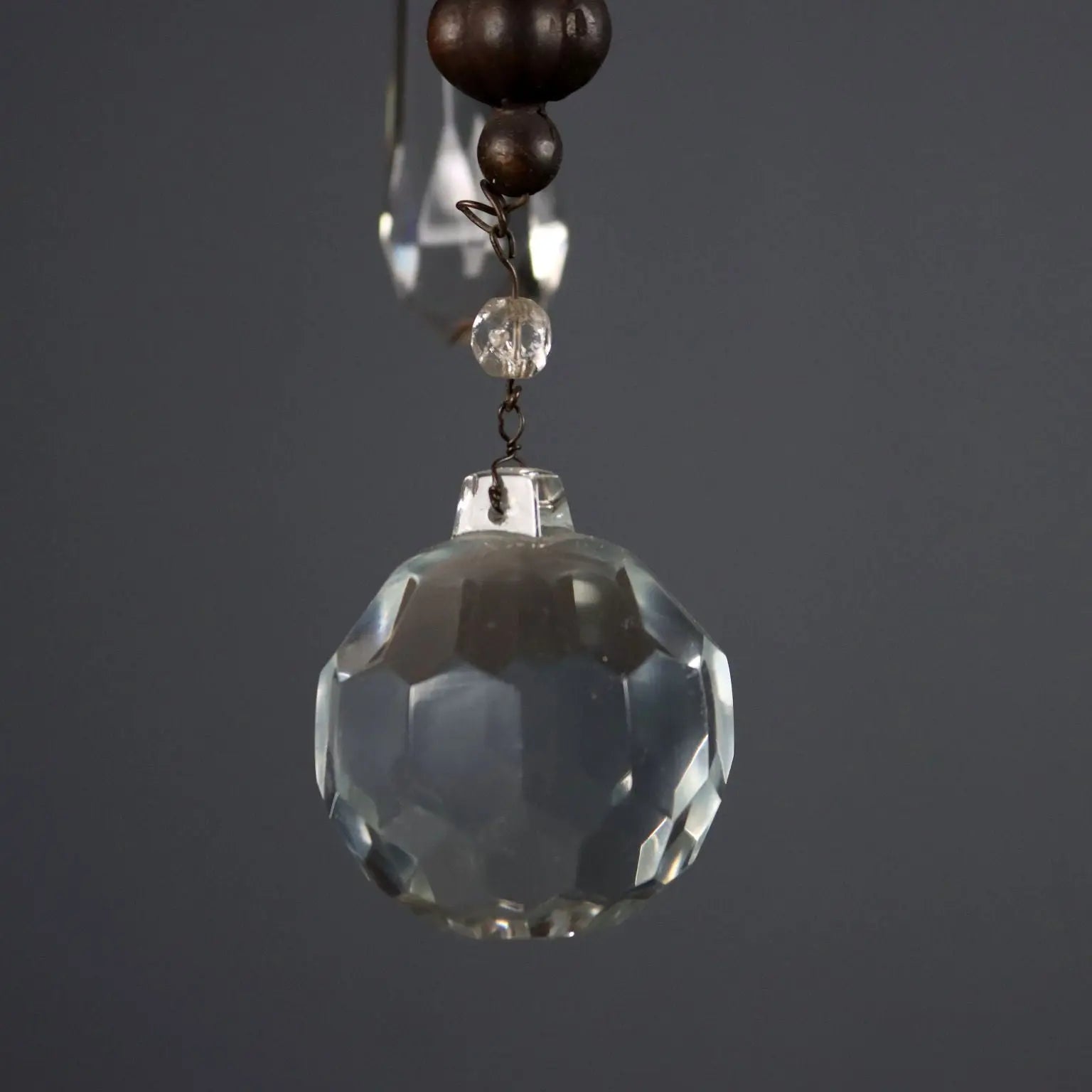 Antique Chandelier Metal Glass 5 Lights Italy XIX Century - Italy, Late XIX Century | Antiques | Lighting