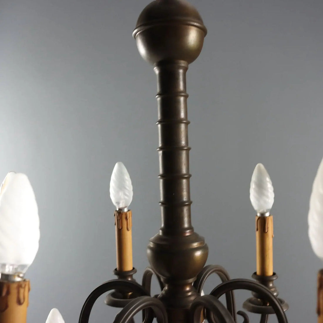 Bronze Chandelier - Netherlands Early 20th Century