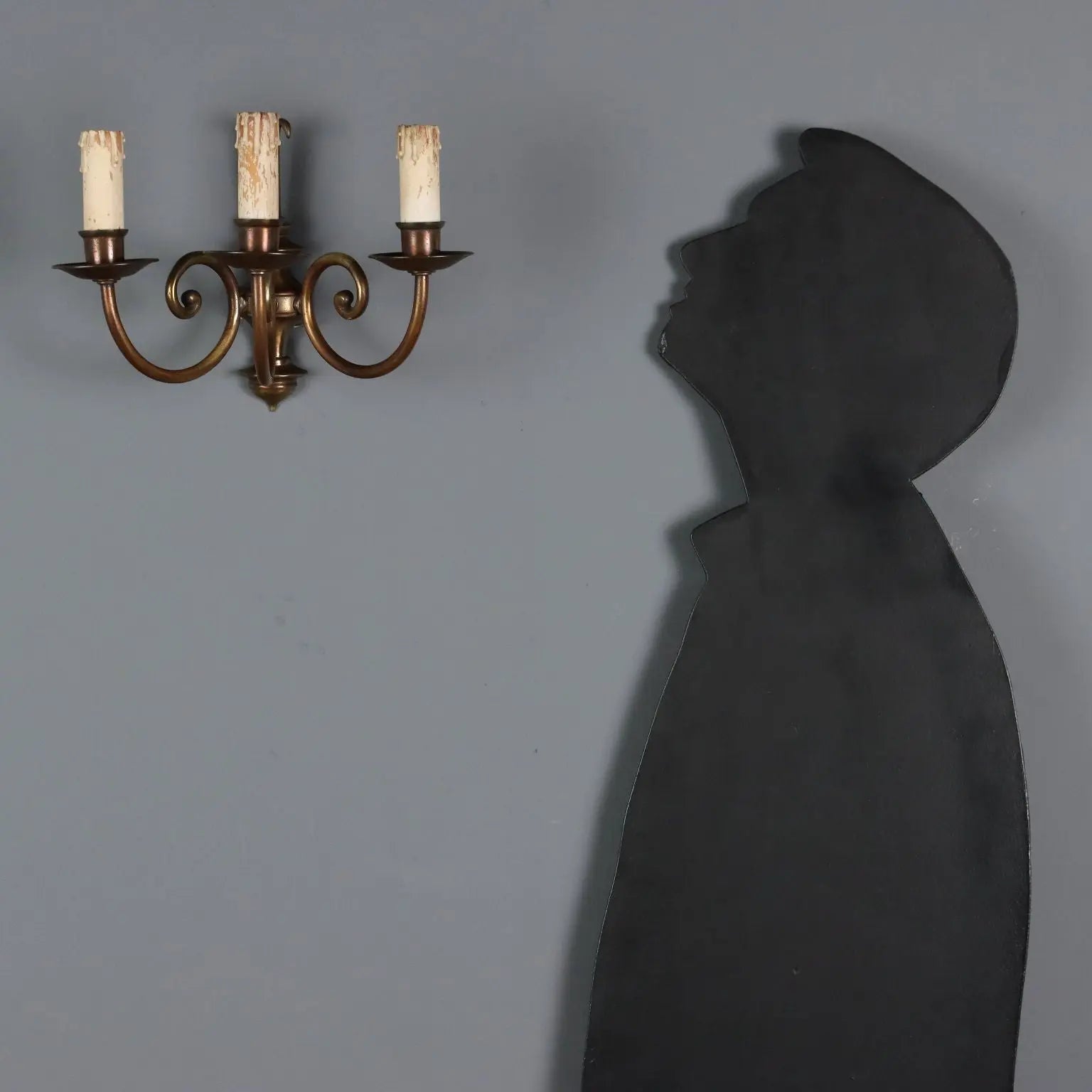 Pair of Gilt Bronze Wall Sconces - Italy, 20th Century
