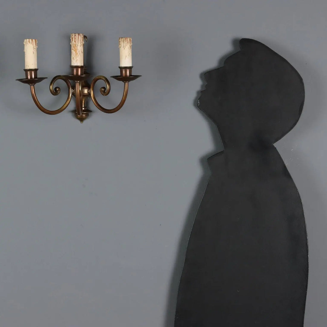 Pair of Gilt Bronze Wall Sconces - Italy, 20th Century