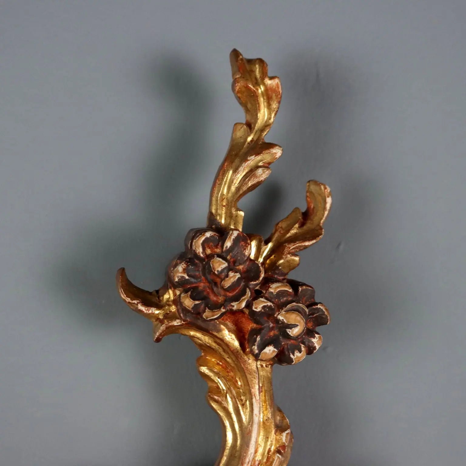 Pair of Giltwood Wall Lights - Italy 20th Century