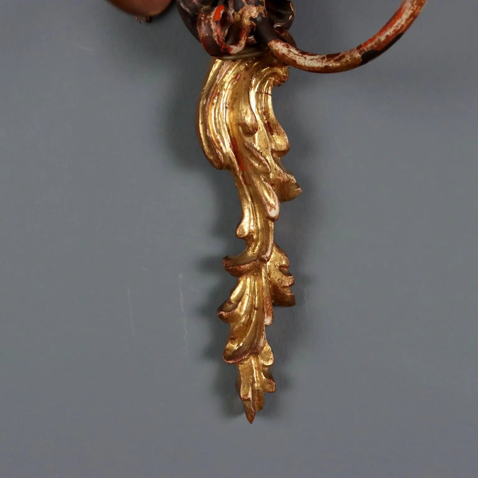 Pair of Giltwood Wall Lights - Italy 20th Century