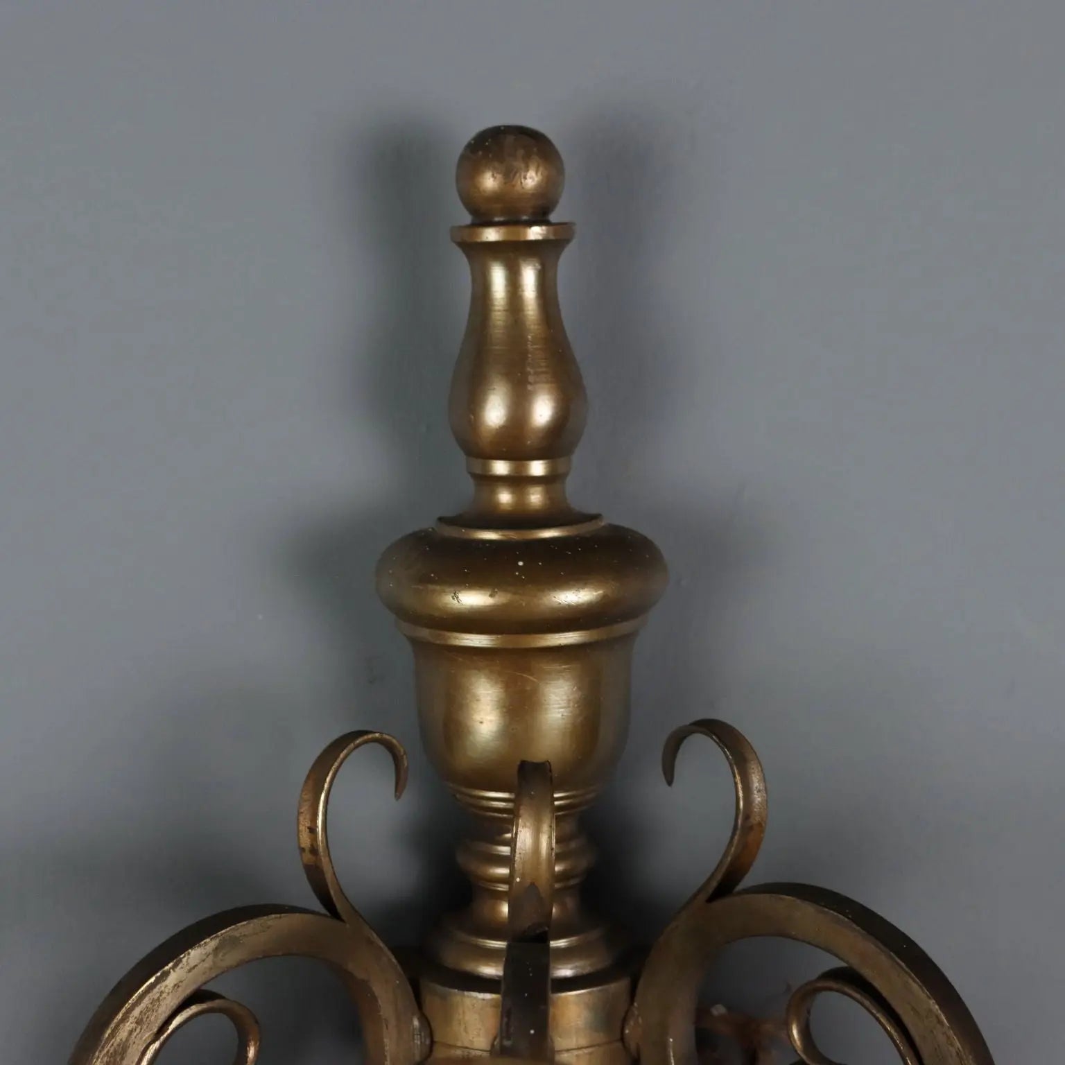 Pair of Bronze Wall Sconces - Italy Early 20th Century