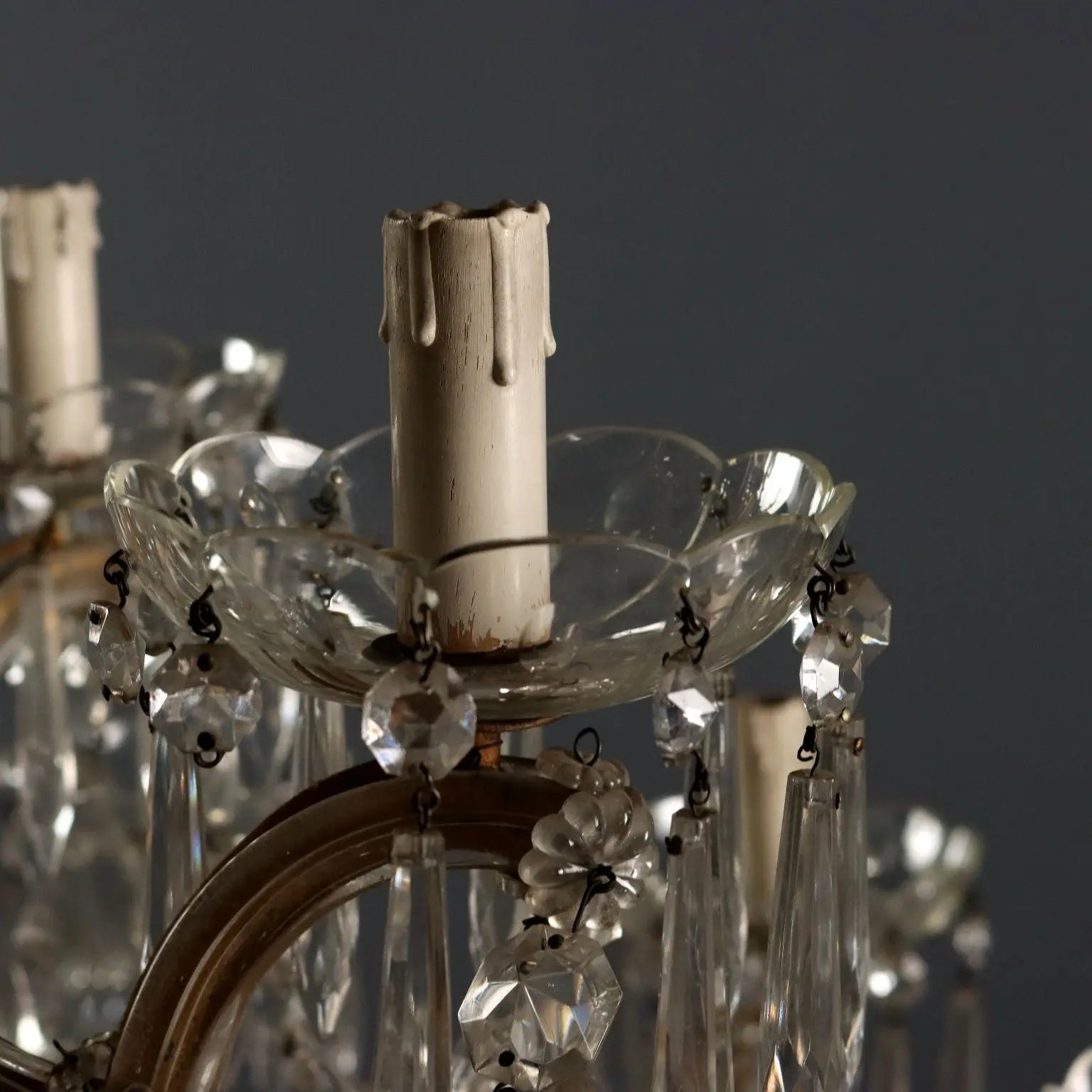 Maria Theresa Chandelier with 18 Lights - 19th Century