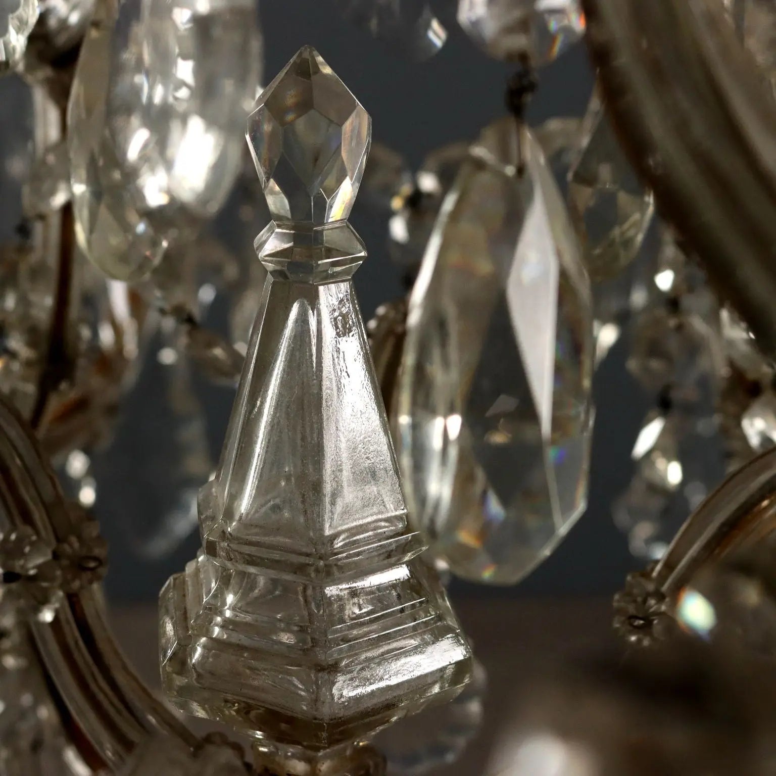Maria Theresa Chandelier with 18 Lights - 19th Century
