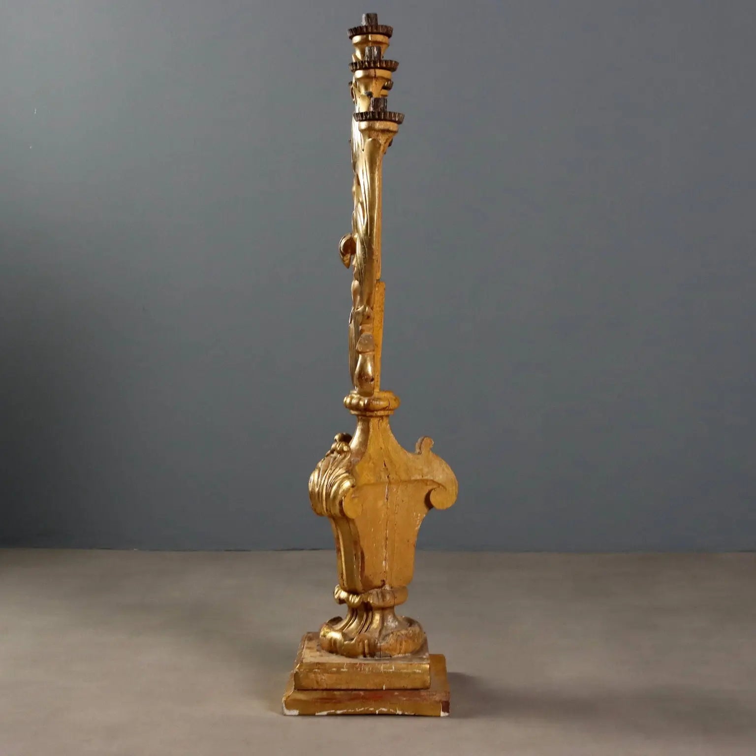 Pair of Giltwood Torchères - Italy, 18th Century