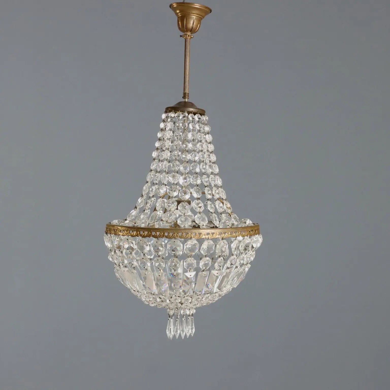 Hot Air Balloon Chandelier - 19th Century