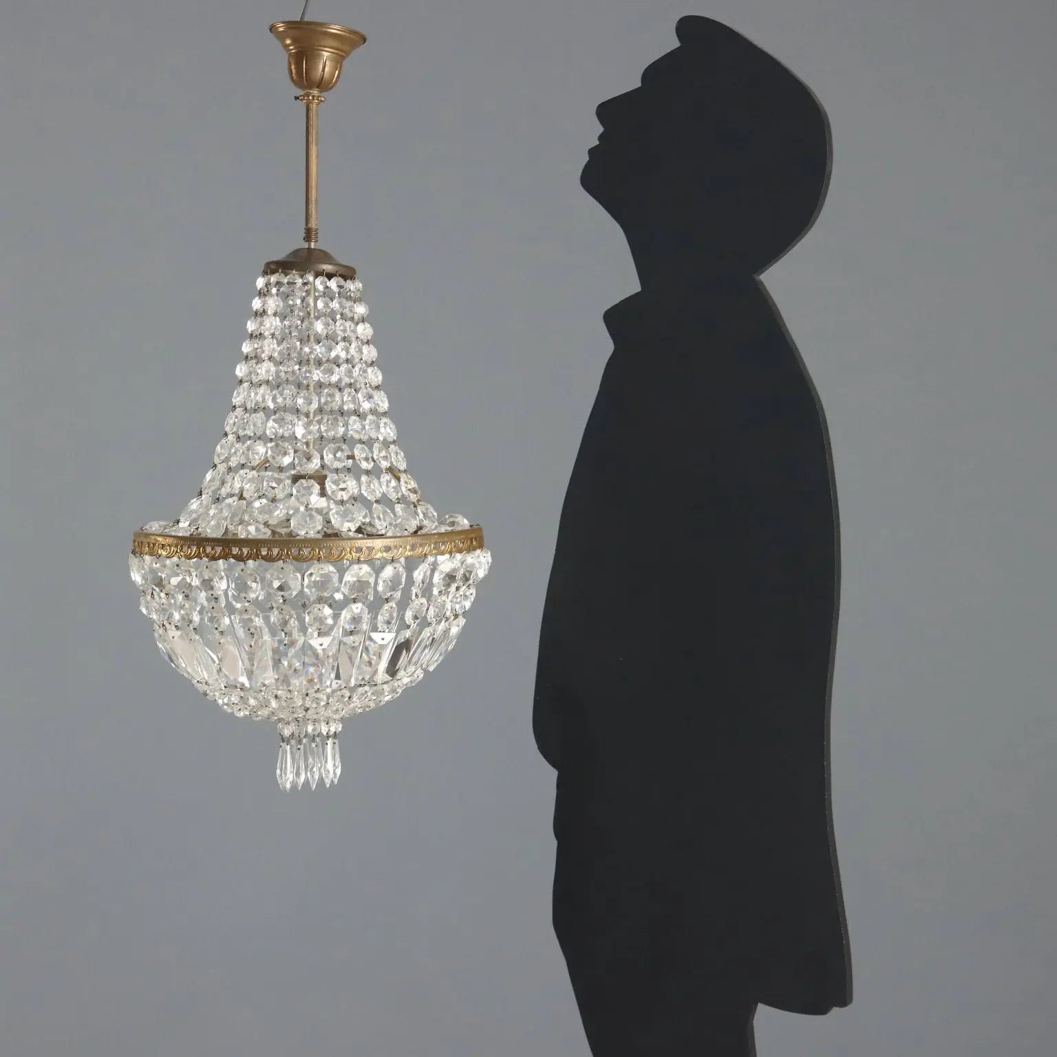 Hot Air Balloon Chandelier - 19th Century