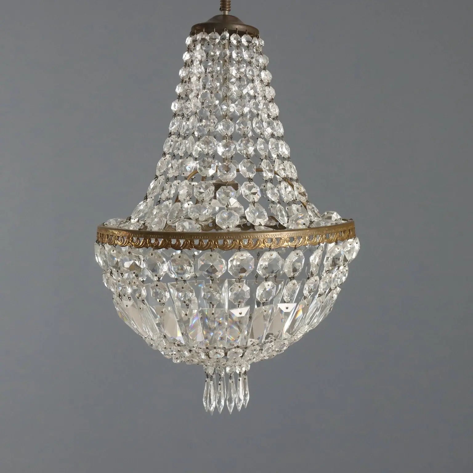 Hot Air Balloon Chandelier - 19th Century