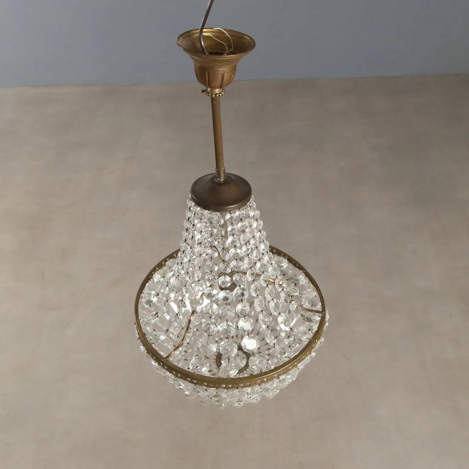 Hot Air Balloon Chandelier - 19th Century