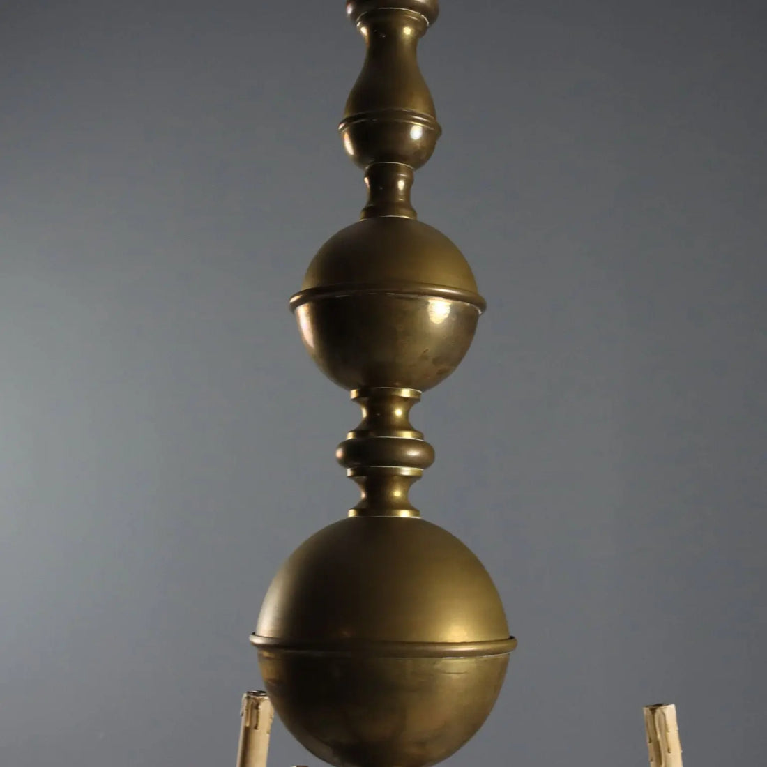Antique Chandelier Bronze Decorations Netherlands XX Century - Netherlands, Early XX Century | Antiques | Lighting