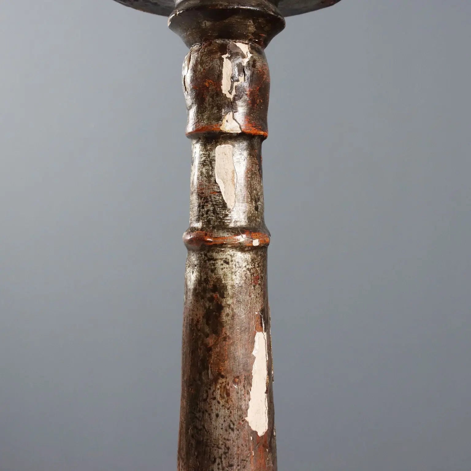 Antique Candelabra Carved Gilded Wood Italy XIX Century
