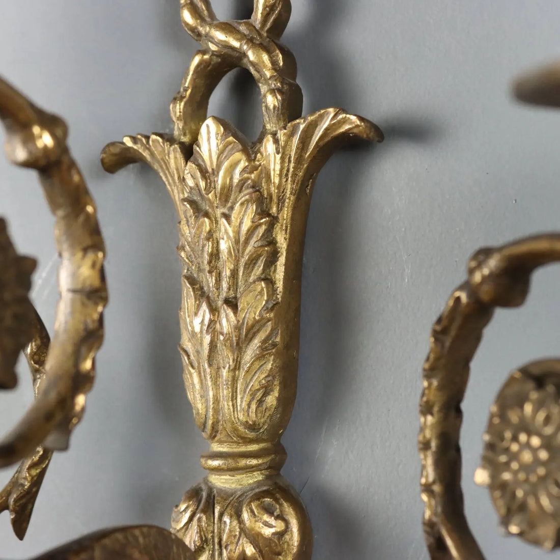 Antique Wall Lamps Neoclassical Style Gilded Bronze XX Century