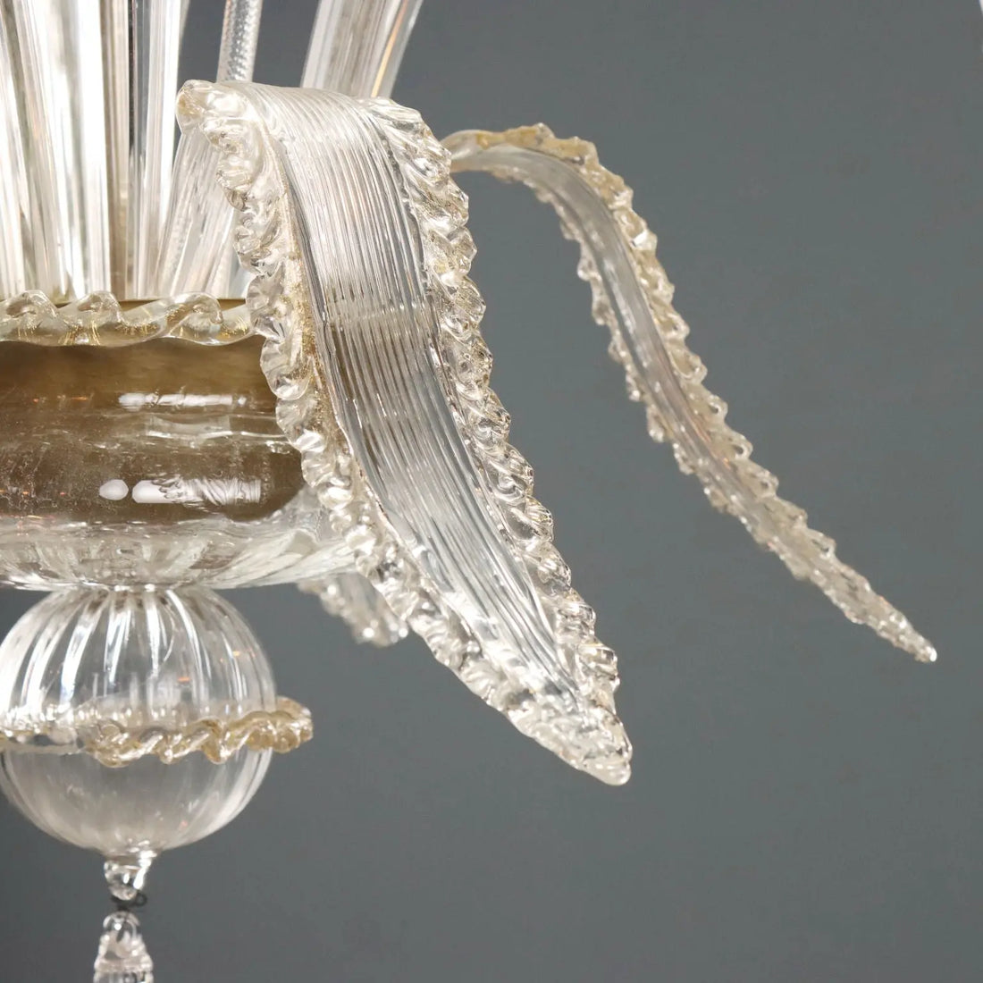 Antique Chandelier Murano Glass Italy Late XIX Century