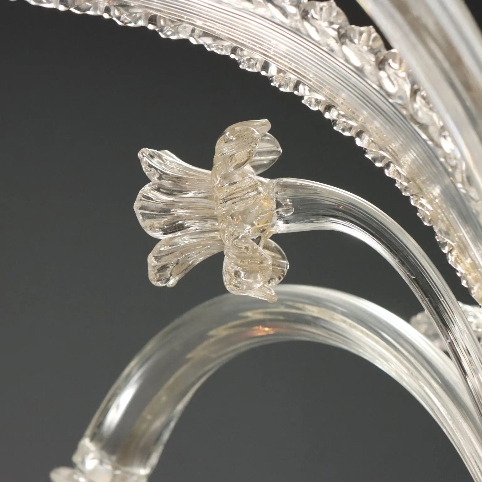Antique Chandelier Murano Glass Italy Late XIX Century